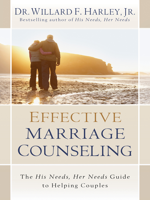 Title details for Effective Marriage Counseling by Dr. Willard F. Jr. Harley - Wait list